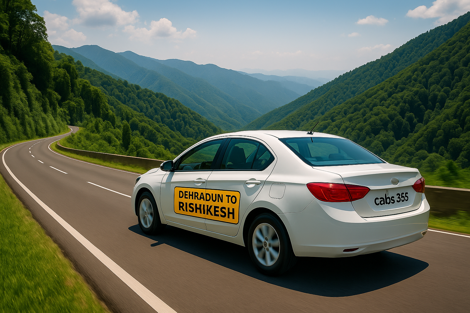 Dehradun to Rishikesh Taxi Booking 24/7: Fast, Comfortable Travel with Cabs365